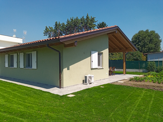 Casa prefabbricata Ecodimora - cantieri