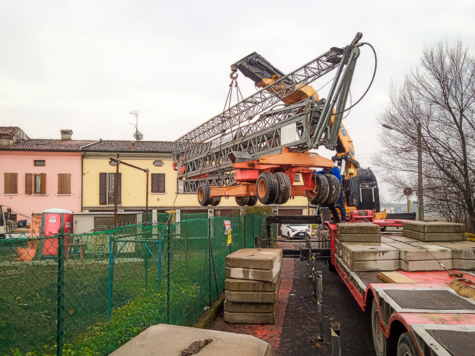 Casa prefabbricata Ecodimora - cantieri