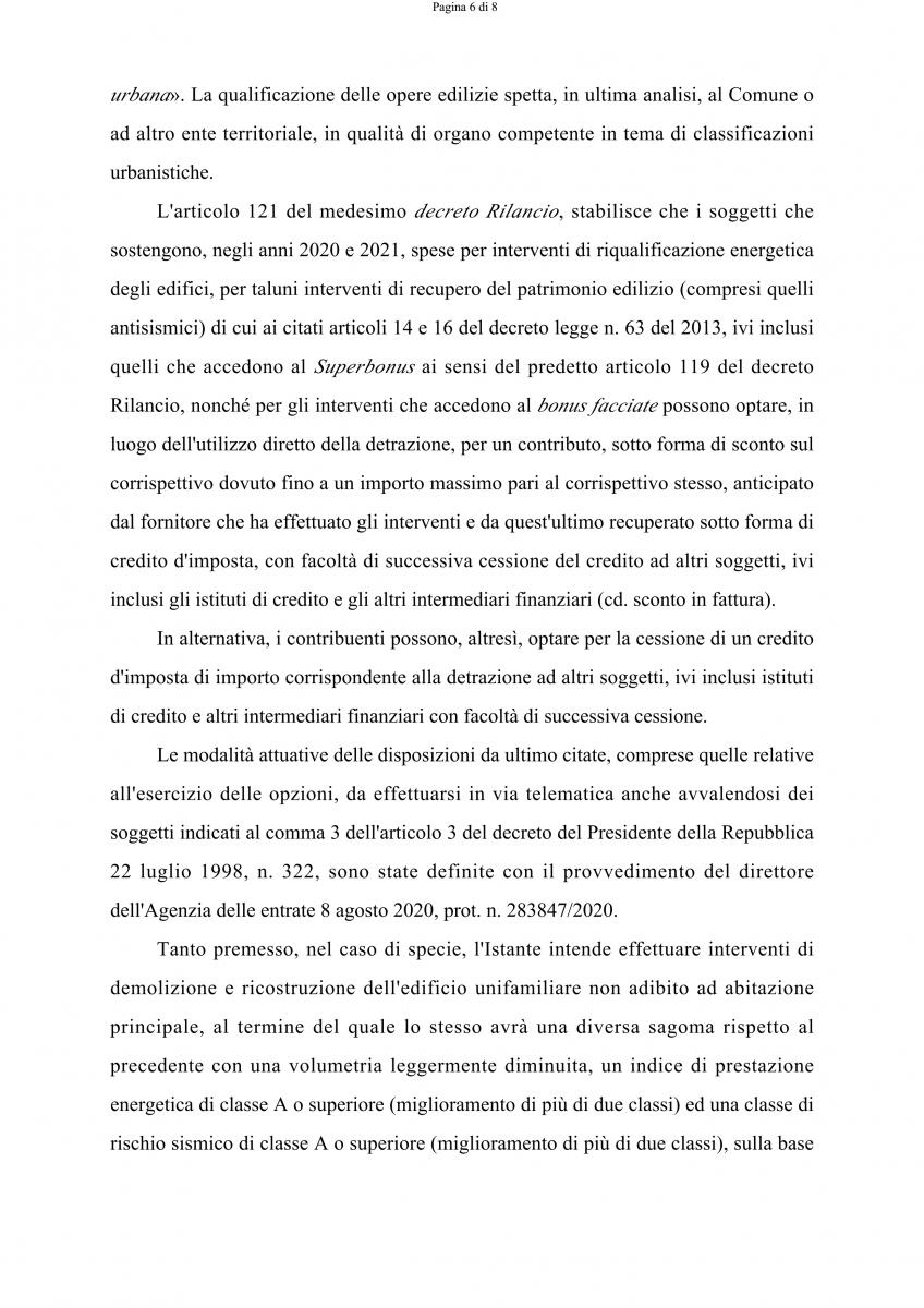 superbonus ristrutturazione demolizione agenzia delle entrate