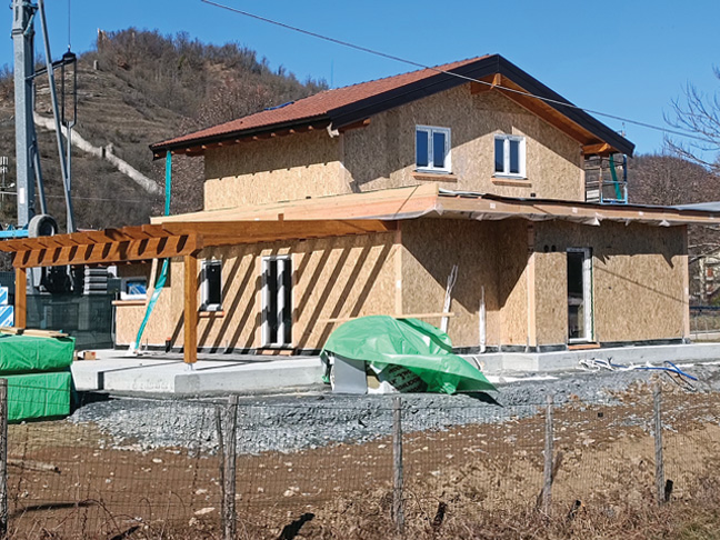 Casa prefabbricata Ecodimora Bagnasco Cuneo