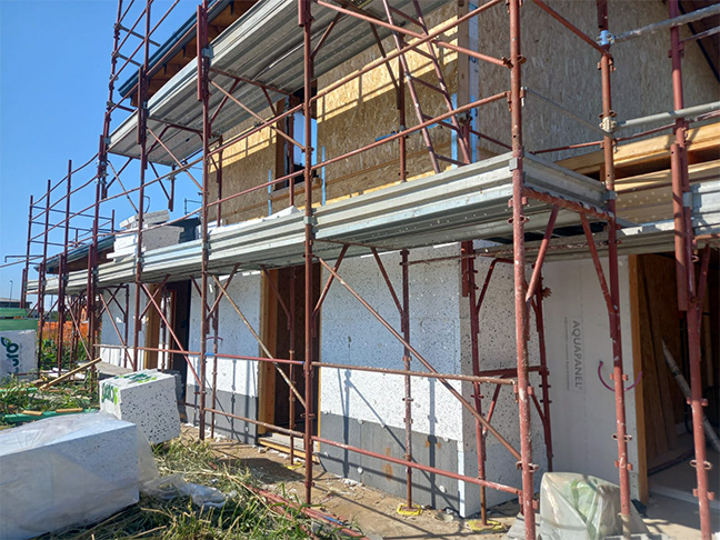 Casa prefabbricata Ecodimora Ciserano Bergamo