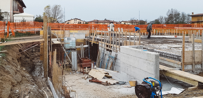 Casa prefabbricata Ecodimora - cantieri