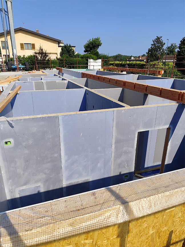 Casa prefabbricata Ecodimora a Flero Brescia