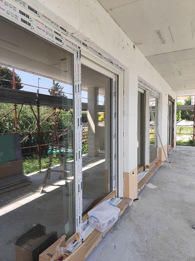 Casa prefabbricata Ecodimora a Flero Brescia cappotto