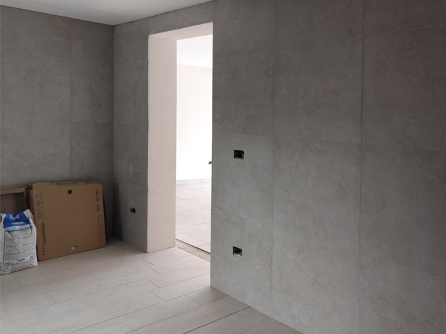 Casa prefabbricata Ecodimora a Flero Brescia posa rivestimenti