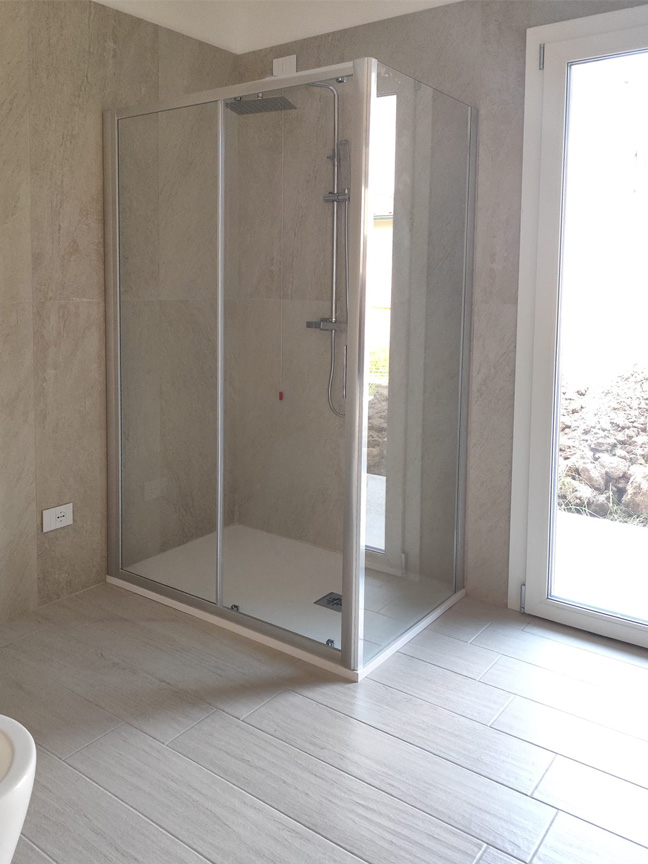 Casa prefabbricata Ecodimora a Flero Brescia fornitura sanitari