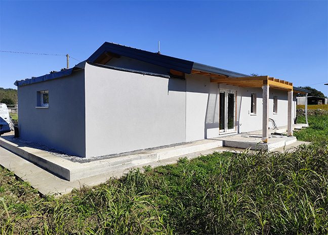 Casa prefabbricata Ecodimora a Casale Litta Varese