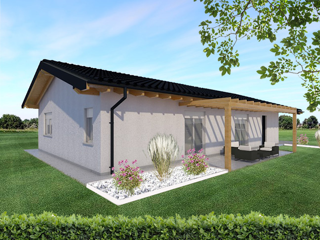 Casa prefabbricata Ecodimora a Casale Litta Varese