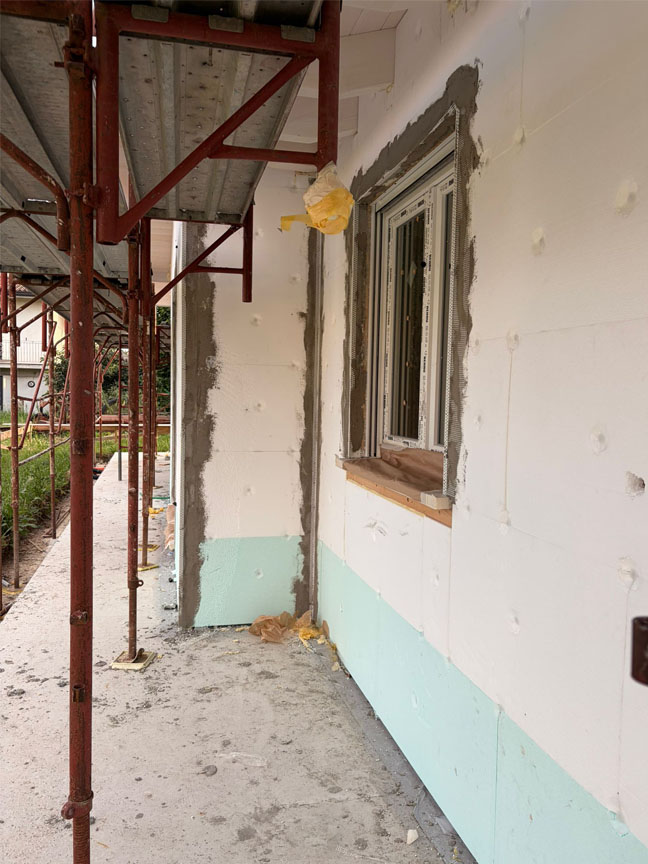 Casa prefabbricata Ecodimora a Pavone Mella Brescia cappotto