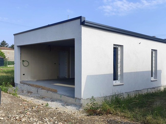 Casa prefabbricata Ecodimora a Pavone Mella Brescia