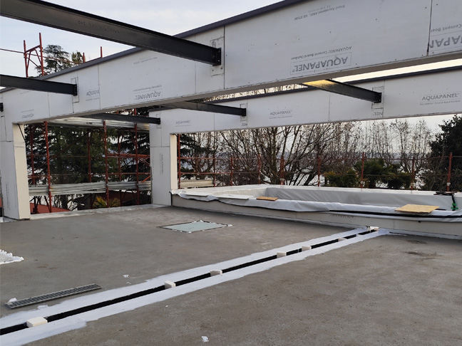 Edificio prefabbricato in legno Ecodimora a San Felice del Benaco Brescia