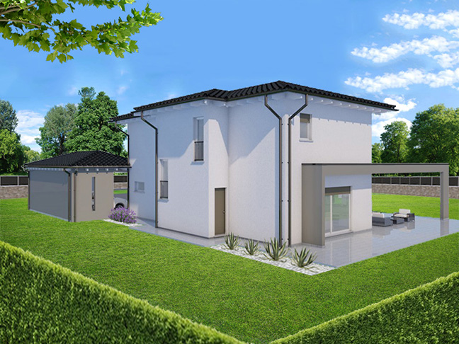Casa prefabbricata Ecodimora a Parma