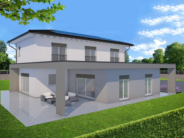 Casa prefabbricata Ecodimora a Parma
