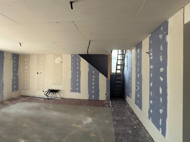 Casa prefabbricata Ecodimora a Parma cartongessi