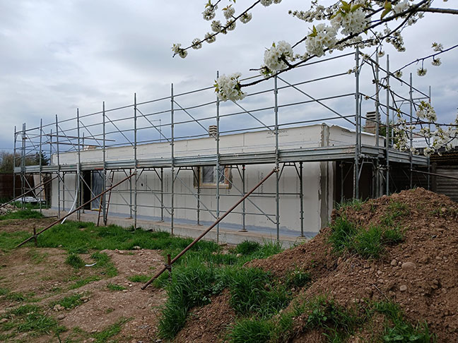 Casa prefabbricata Ecodimora a Casorezzo Milano cappotto