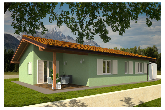 casa prefabbricata in legno Gottolengo (BS)