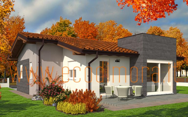 Casa prefabbricata in legno EASY 78