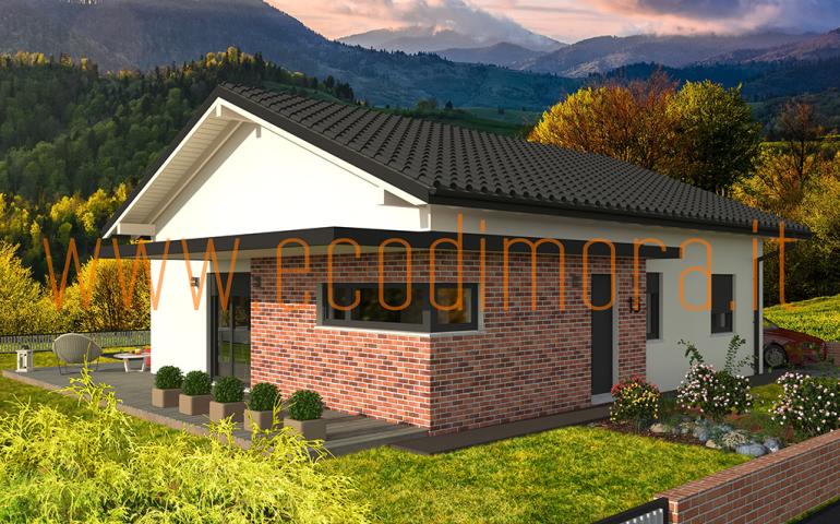Case prefabbricate in legno Ecodimora: Easy 112