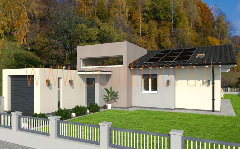 Case prefabbricate in legno Ecodimora Easy 111