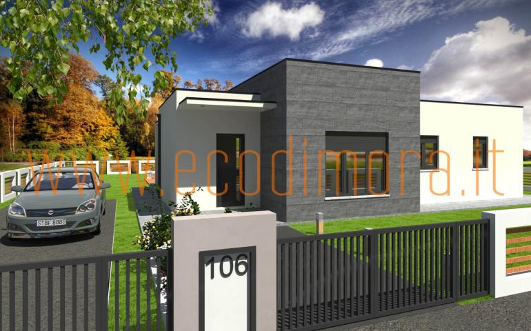 Casa prefabbricata Ecodimora : SMART 106