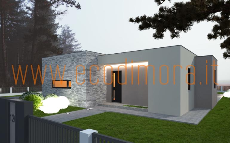 Casa prefabbricata Ecodimora : SMART 120