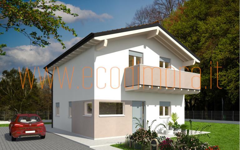 Case prefabbricate in legno Ecodimora: Comfort 132