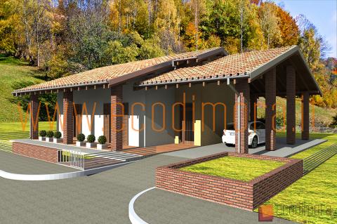 Case prefabbricate in legno Ecodimora: Easy 107