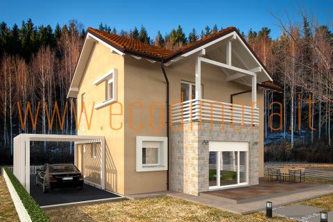 Case prefabbricate in legno Ecodimora: Comfort 160