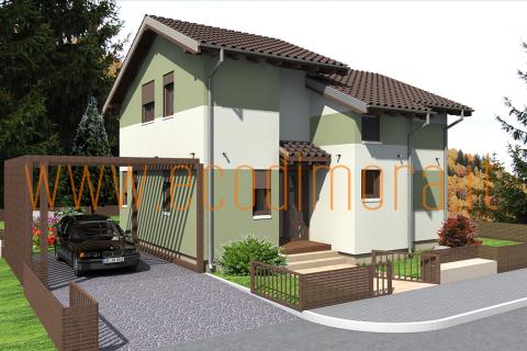 Casa prefabbricata in legno LIVING 170