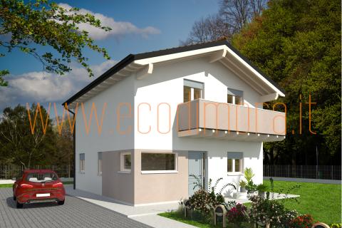 Case prefabbricate in legno Ecodimora: Comfort 132